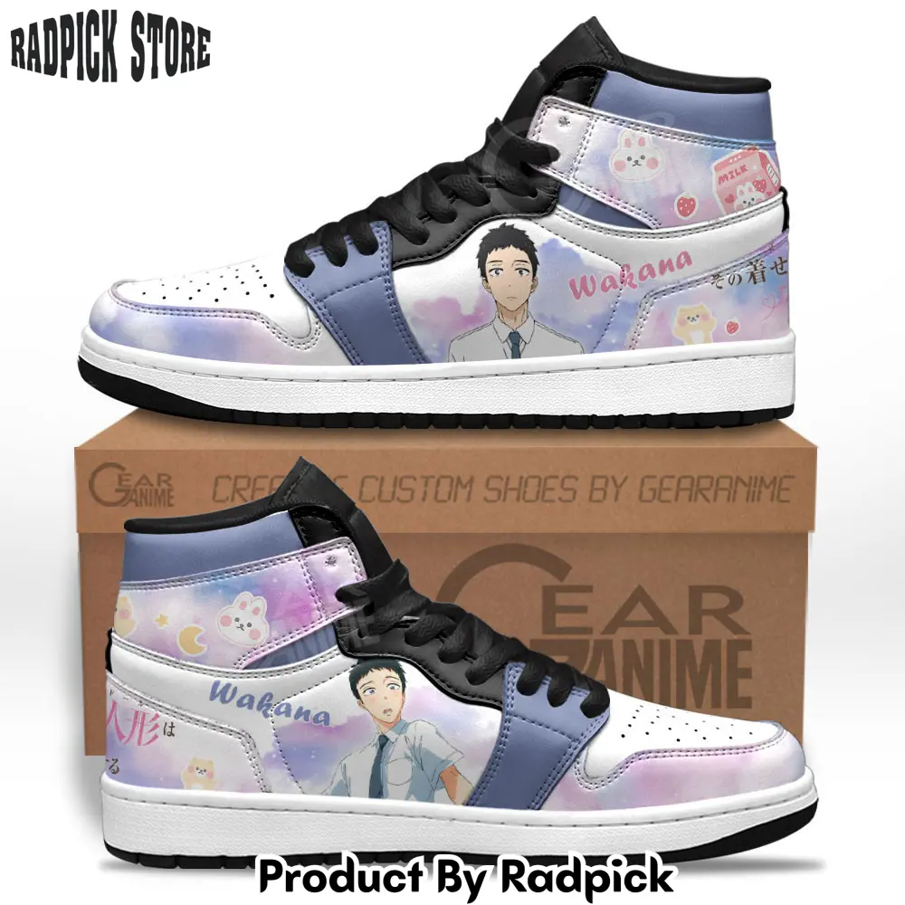 Wakana gojo air jordan high top sneakers anime my dressup mv05  rp0356969